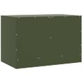 vidaXL TV skrinky 2 ks olivovozelené 67x39x44 cm oceľ