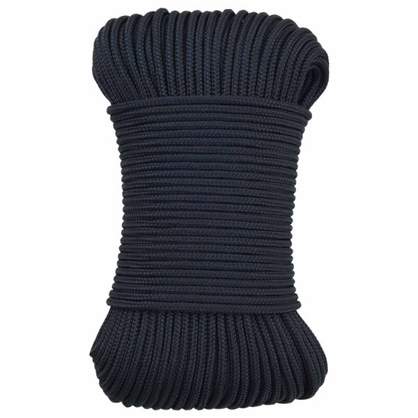 vidaXL Lano na čln Královská modrá 50 m Polyester