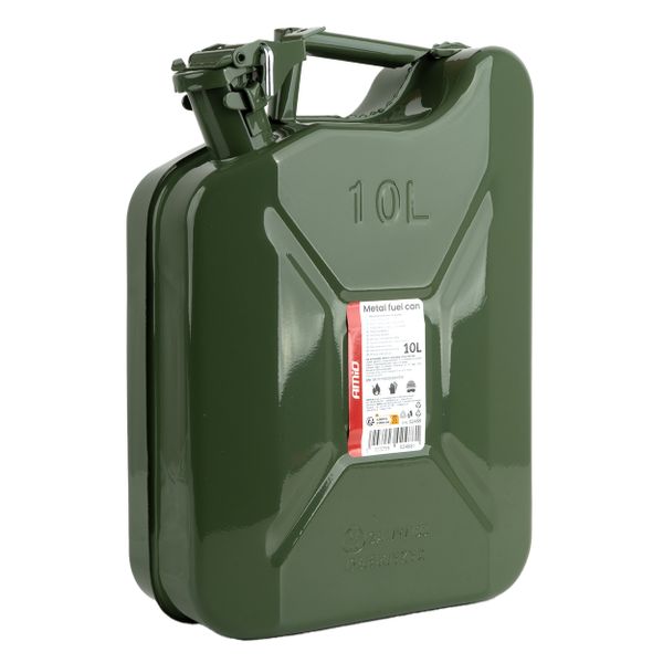 Kanystr kovový 10L AMiO-02488