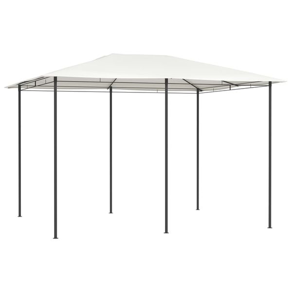 vidaXL Altánok 3x4x2,6 m krémový 160 g/m²