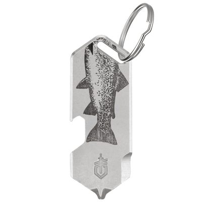 Gerber 1074009 SHARD DT SILVER FISH  multifunkčný nástroj, strieborná, oceľ, 3 funkcie