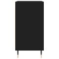 vidaXL Komoda čierna 57x35x70 cm kompozitné drevo