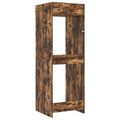 vidaXL Kabinet na práčku s úložiskom Dymová dub 67,5 x 68 x 200 cm