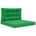 vidaXL Vankúš na vonkajšiu pohovku Polyester Zelená 80 x 80 cm