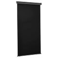 vidaXL Bočná markíza na balkón 125x250 cm, čierna