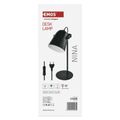 Stolná lampa NINA, čierna