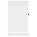 vidaXL Komoda biela 100x35,5x60 cm spracované drevo
