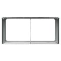 vidaXL Záhradná kôlňa na drevo antracitová 330x92x153 cm galvanizovaná oceľ