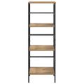 vidaXL Regál na knihy 3 úrovní 40 x 29,5 x 115 cm Kompozitné drevo