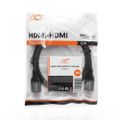 HDMI-HDMI kábel (v2.1 | 8K | 1 m) čierny