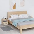 vidaXL Nočné stolíky 2 ks 40x34x45 cm borovicový masív