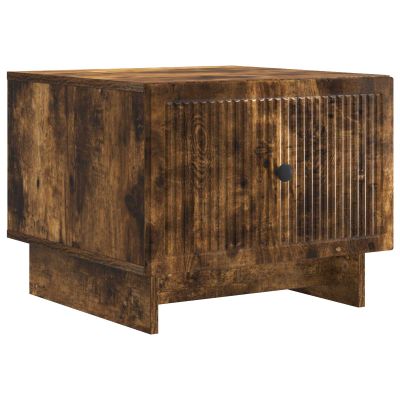 vidaXL Konferenčný stolík Dymový dub 49 x 50 x 40 cm Kompozitné drevo