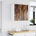 vidaXL Závesná skrinka “Lyon” tmavý dub 60x31x60 cm spracované drevo