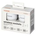 Virone RS-9 Diaľkovo ovládané zásuvky 2+1
