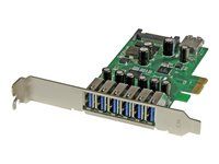 Standard & Low-Profile - SATA Power - UASP Support - 1 Internal & 6 External USB 3.0 Ports (PEXUSB3S7) - USB adaptér - PCIe 2.0 - USB, USB 2.0, USB 3.0 - pre P/N: ST1030USBM, ST7300USBME