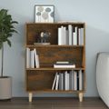 vidaXL Komoda dymový dub 69,5x32,5x90 cm spracované drevo