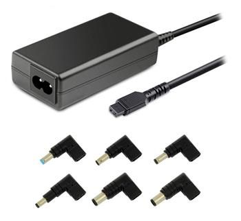 TRX Akyga nabíjačka/ napájací AC adaptér/ 220V/ 20V/ 3.5A/ 65W/ 6 veľkostí konektorov/ univerzálny Napájací adaptér, pre notebook, 220V, 20V, 3,5A, 65W, 6 veľkostí konektoru, univerzálny