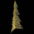 vidaXL Vianočný stromček 240 LED Teplá biela 180 cm PET