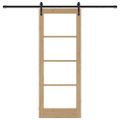 vidaXL Posuvné dvere ORKDAL Prírodná 78 x 202 cm