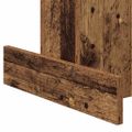 vidaXL Koncový stôl Staré drevo 44,5 x 45 x 55 cm Kompozitné drevo
