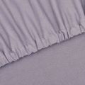 131086 vidaXL Stretch Couch Slipcover Grey Polyester Jersey