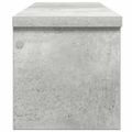vidaXL kuchynské stojany stohovateľné 2 ks betónovo sivá 60x15x16 cm