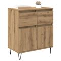 vidaXL Servírovacia skriňa Remeselný dub 60 x 35 x 70 cm