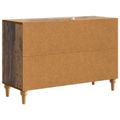 vidaXL TV skrinka Staré drevo 89 x 34,5 x 60 cm Kompozitné drevo