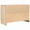 vidaXL TV skrinka dub sonoma 80x35x54 cm spracované drevo