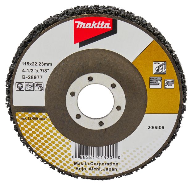 Makita vybrušovací kotúč 115 mm