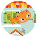 Siluetové puzzle Mačička 24 ks