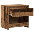 vidaXL Nočné skrinky 2 ks Old Wood 40x30x39 cm Engineered Wood
