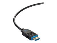4K 60Hz Plenum Rated - High Speed - HDMI kábel - HDMI samec na HDMI, USB-C - 91,4 m - čierna - plénum, Active Optical Cable (AOC), podpora 4K60Hz