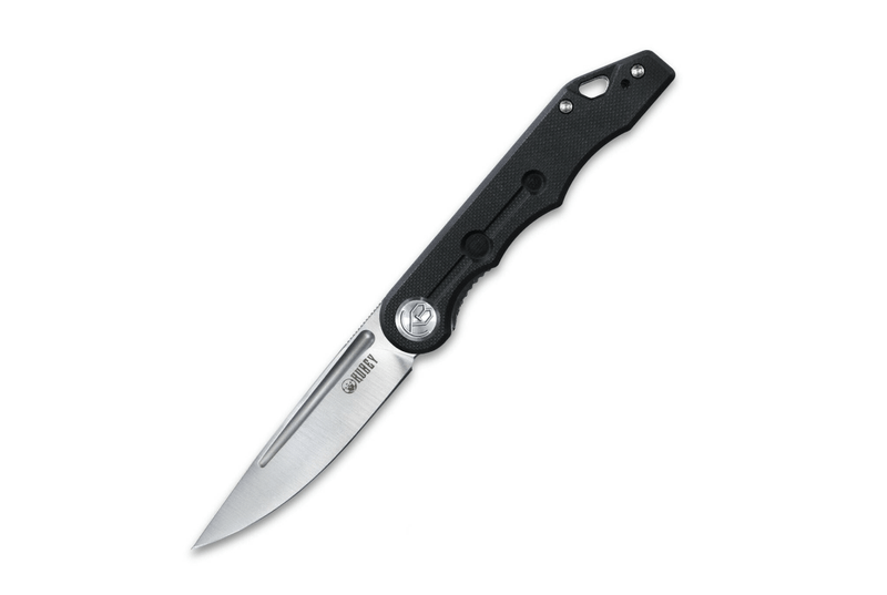 Kubey KU2101A Mizo elegantný vreckový nôž 8 cm, čierna farba, G10