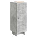 vidaXL Servírovacia skriňa Betónovo sivá 33 x 34,5 x 90 cm