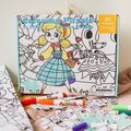 Vyfarbovacie puzzle Utajená záhrada 100 ks