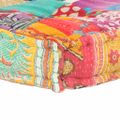 vidaXL Podložka na paletovú sedačku, farebná, látka, patchwork