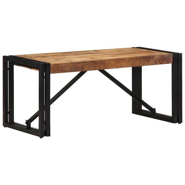 vidaXL konferenčný stolík 80x40x35 cm masívne hrubé drevo mango