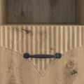 vidaXL TV skrinka 102 x 34,5 x 47 cm Dub artisan Kompozitné drevo