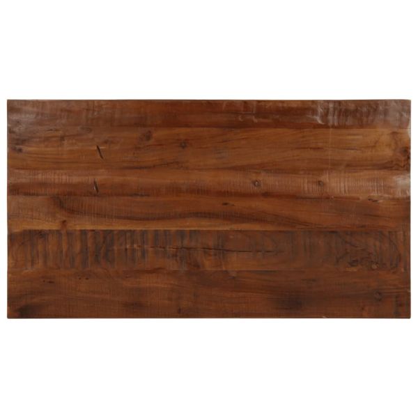 vidaXL Stolová doska 120x50x2,5 cm obdĺžnik masívne recyklované drevo