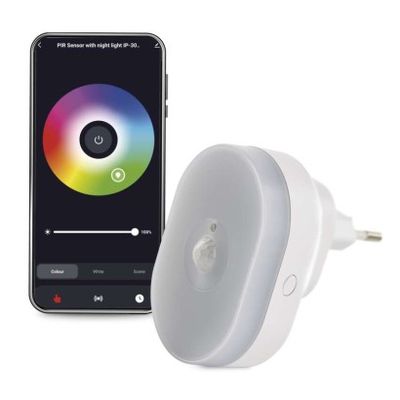 PIR senzor (pohybové čidlo) EMOS P3322 GoSmart s nočním světlem, Wi-Fi