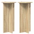 vidaXL Stojan na rastliny 2 ks Dub sonoma 40 x 40 x 80 cm
