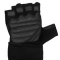 Fitness rukavice Pro WristWraps Black - GymBeam, veľkosť XL