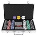 Poker sada 300 žetónov v HQ kufri ISO 23528