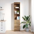 vidaXL Highboard Artisan Oak 37,5x35x180 cm Engineered Wood