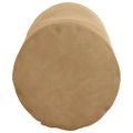 vidaXL Podložkové vankúše 2 pcs Hnedá Ø 15 x 40 cm Kordúrová tkanina