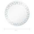 vidaXL Kúpeľňové LED zrkadlo 70 cm