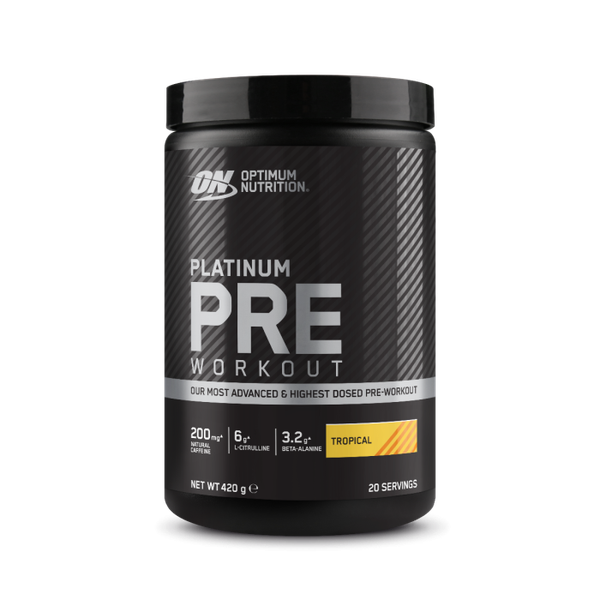 PLATINUM Pre Workout - Optimum Nutrition, tropical