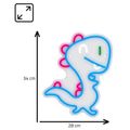 MANTA Dinosaurus, LED Neon plexi dekorácia