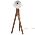 vidaXL Podlahová lampa 25 W čierna 45x45x120 cm E27